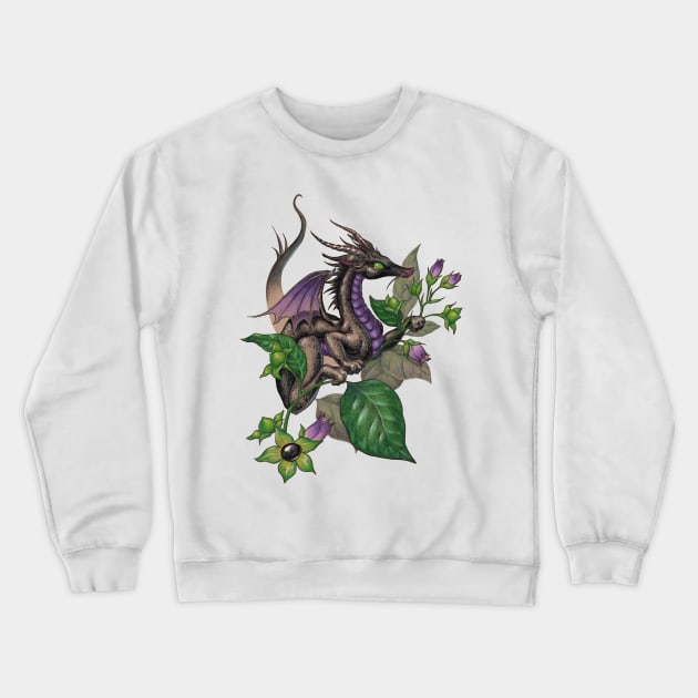 BellaDonna Dragon (Another Bitty Dragon) Crewneck Sweatshirt by justteejay
